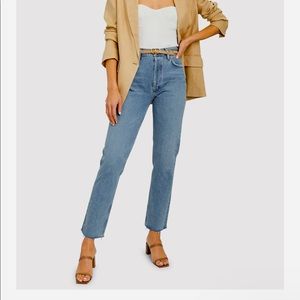 AGOLDE Remy High Ride Straight Leg Jean